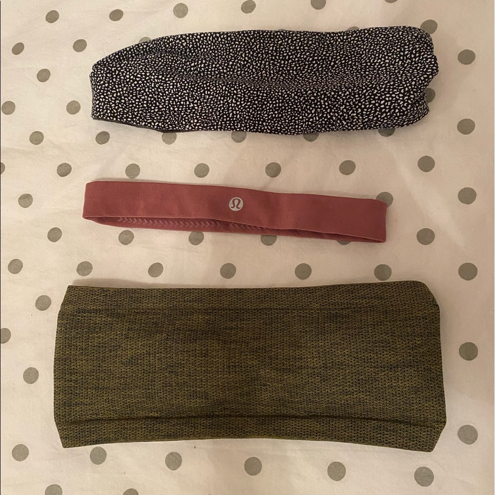 Lululemon Headbands Set of 3